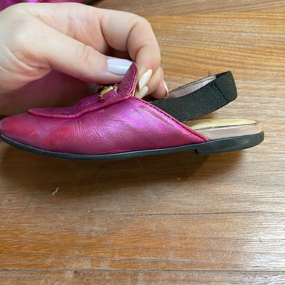 Gucci Kids princetown’s  -Children's Princetown metallic leather mule/ loafer - Picture 17 of 17